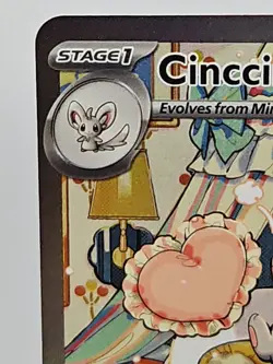 Pokemon TCG: Cinccino EX 119/086 SIR Special Illustration Rare Chaos Rising NM - Image 2