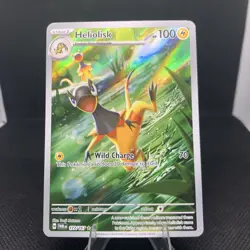 Pokemon TCG Heliolisk Twilight Masquerade Illustration Card #177/167 Mint - Image 1
