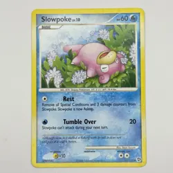 Slowpoke 82/106 Common Great Encounters Pokemon TCG LP Lightly Played - Image 1