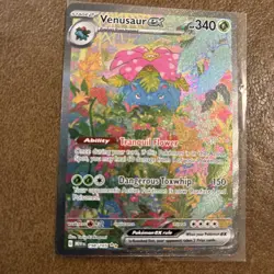 The Pokemon Company Venusaur ex 198/165 SV 151 SIR Holo Full English Pack Fresh - Image 1