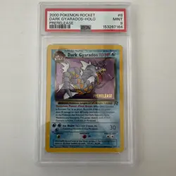 Dark Gyarados Holo (Prerelease) 2000 Pokemon Rocket 08/82 - PSA 9 - Image 1