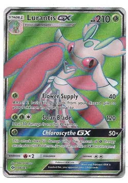 Lurantis GX (Full Art) 138/149 Sm Base Set Holo Pokemon TCG - NM - Image 1