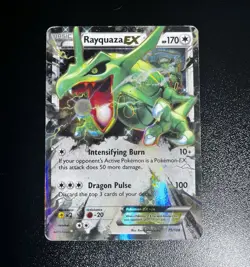 Pokemon Rayquaza EX Holo Ultra Rare 75/108 Roaring Skies EN 170 HP - Image 1