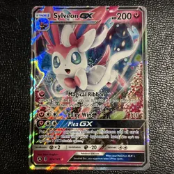 Sylveon GX 92a/145 Alt Art Promo- Guardians Rising Sun & Moon - Pokemon TCG - Image 1