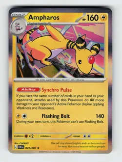 Ampharos (Non-Holo) 029/086 - Pokemon - Deck Exclusives - Rare - NM - Image 1