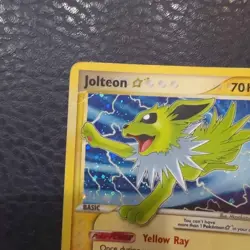 Pokemon Power Keepers Jolteon 101/108 [Gold Star] - RARE CARD! - Image 3