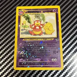 Pokemon Slowking 14/18 Southern Islands Reverse Holo with Swirl MP - Image 1