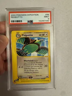2002 Pokemon Pidgeotto Non-Holo Rare E Reader Expedition 88/165 PSA 9 MINT! WOTC - Image 2