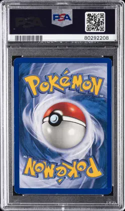 2002 POKEMON EXPEDITION #79 GRAVELER-REVERSE FOIL PSA 8 - Image 2
