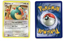 SNORLAX 33/111 RARE RISING RIVALS POKEMON MP 2009 - Image 1