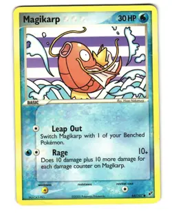 MAGIKARP 64/107 COMMON DEOXYS POKEMON MP 2005 - Image 2
