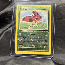 Pokemon Southern Islands Ledyba 07/18 Reverse Holo Promo 2001 English *Vintage* - Image 1