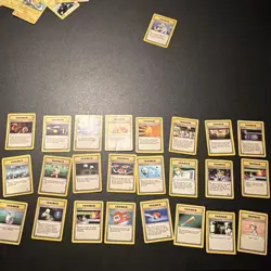 Pokemon TCG Base Set Trainer Collection 24 Card Lot - Image 1
