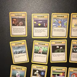 Pokemon TCG Base Set Trainer Collection 24 Card Lot - Image 2