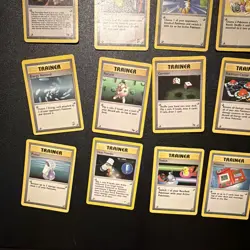 Pokemon TCG Base Set Trainer Collection 24 Card Lot - Image 3