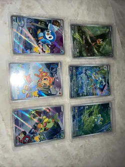 Lot Of 6 Cards Pokemon - Image 1