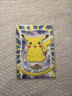1999 Topps Pokemon TV 25 Pikachu - Image 1