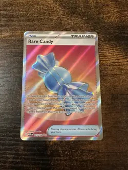Pokemon TCG Mega Evolution Trainer Holo Card 175/132 Rare Candy - Image 1