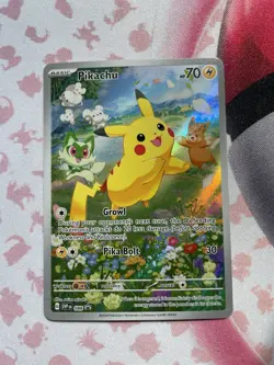 Pikachu 088 Holo Promo Scarlet & Violet Promo Pokemon NM - Image 1