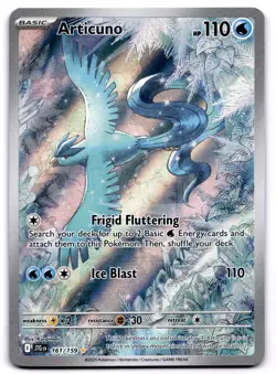ARTICUNO 161/159 ILLUSTRATION RARE JOURNEY TOGETHER POKEMON HOLO NEAR MINT - Image 1