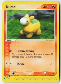 Pokemon Numel - 69/97 - Common Dragon LP - Image 1