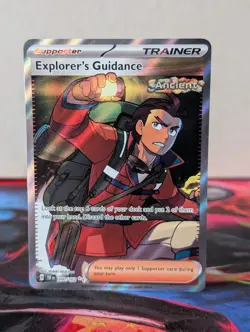 Explorer's Guidance 200/162 Ultra Rare SV: Temporal Forces Pokemon TCG - NM - Image 1