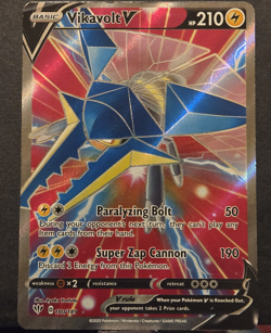 Vikavolt V 180/189 Sw/Sh Darkness Ablaze 2020 English Ultra Rare Full Art - Image 1