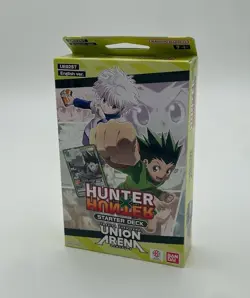 Union Arena TCG Hunter x Hunter Sealed Starter Deck UE02ST - Image 1