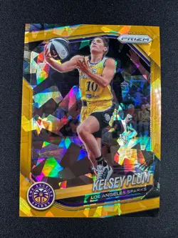 2025 Panini Prizm WNBA Kelsey Plum Gold Ice Prizm /10 Sparks #59 - Image 1