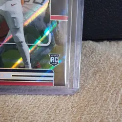 Panini 2025 Photogenic Football Gameday Debut Cam Ward Titans RC Gold /99 - Image 5