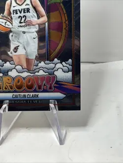 Panini 2025 Prizm WNBA Groovy Caitlin Clark #10 Indiana Fever Basketball Card - Image 4