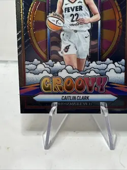 Panini 2025 Prizm WNBA Groovy Caitlin Clark #10 Indiana Fever Basketball Card - Image 5