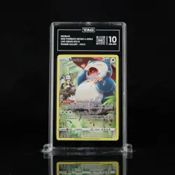 Pokemon TCG Snorlax Trainer Gallery TG10/TG30 Lost Origin Holo Ultra Rare Tag 10 - Image 1