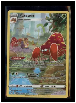 Pokemon Card TCG- Parasect TG01/TG30 Lost Origin Trainer Gallery Holo Ultra Rare - Image 1