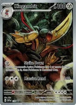 Kingambit Holo Promo SV: Scarlet & Violet Promo Cards 130 NM - Image 1