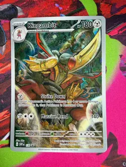Kingambit SVP 130 SV: Scarlet & Violet Promo Cards - Pokemon Card - NM - Image 1