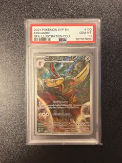 PSA 10 Kingambit 130 Sv: Scarlet & Violet Promo Cards Holo - Image 1