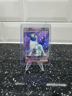 Pokemon TCG Absol EX Full Art Holo Ultra Rare Card Sv03: Obsidian Flames 214/197 - Image 1