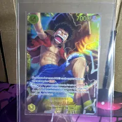 Bandai Monkey D. Luffy Alt Art Foil SR OP15-119 7000 Power EN - Image 1