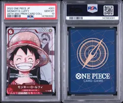 PSA 10 9 One Piece 25th Anniversary Premium Collection Card Sequential Full Set - Image 2