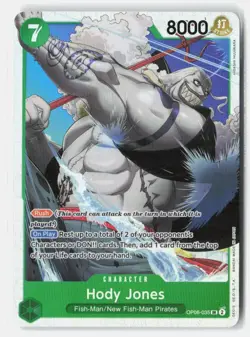 One Piece Hody Jones (035) OP06-035 Foil - Image 1