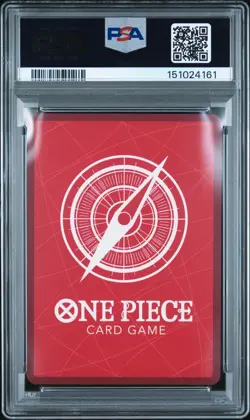 ONE PIECE MONKEY D. LUFFY 2025 OP11-A FIST OF DIVINE SPEED #040 ALT ART PSA 9 - Image 2