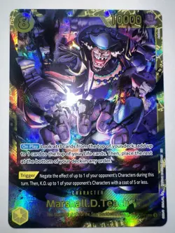 Marshall.D.Teach SEC op16-119 The Time Of Battle ONE PIECE TCG OP-16 - Image 1