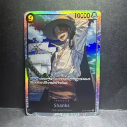 Shanks - ST08-005 - Starter Deck 8 Super Rare English - One Piece CCG NM - Image 1