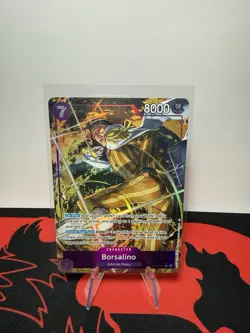 One Piece CG: Borsalino OP16-073 R Alternate Art - The Time of Battle (EN) - Image 1