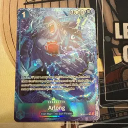 Arlong OP14-042 R Alt Art The Azure Sea's Seven One Piece TCG English NM - Image 1