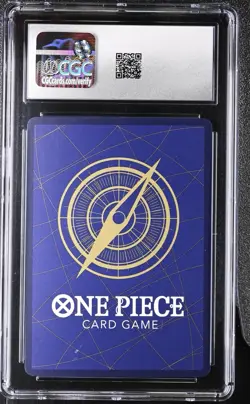 One Piece Tcg Zeus OP11-106 Bandai 24/25 Playmat CGC 10 Gem Mint Waifu Nami - Image 2