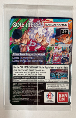 Monkey D. Luffy P-055 One Piece College Basketball US Voyage Promo Card SEALED - Image 2