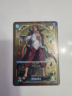 Shanks SP ST16-004 One Piece TCG OP11 A Fist of Divine Speed SR Alt Art English - Image 1