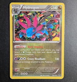 Hydreigon | 74/119 | Holo Rare | XY Phantom Forces | Pokemon Card | PL - Image 1